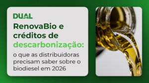 Biodiesel sendo despejado, tema de RenovaBio e créditos de descarbonização do biodiesel